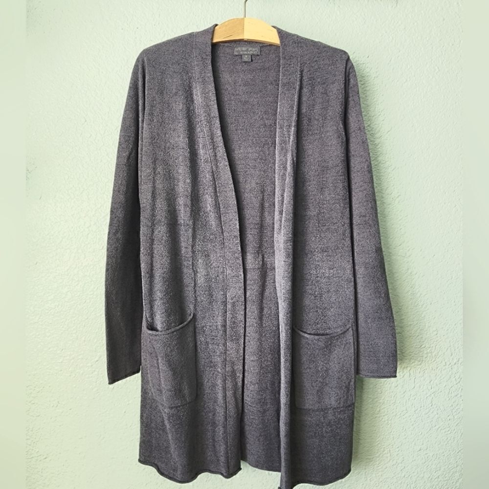 Barefoot Dreams cozy ultra lite long sleeve tie back tuni style cardigan…